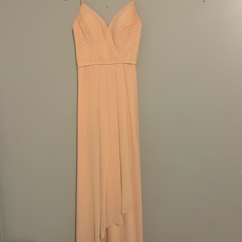 Peach maxi dress